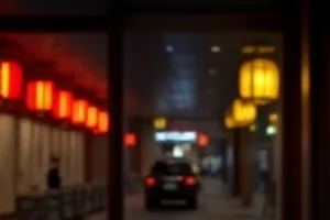 《第七格胶片》封面，暗房里悬挂的胶片与红灯